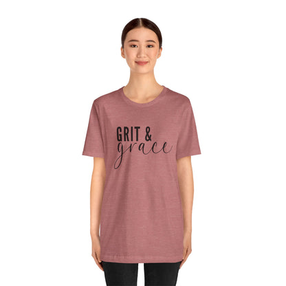 Grit and Grace Unisex Jersey Short Sleeve Tee