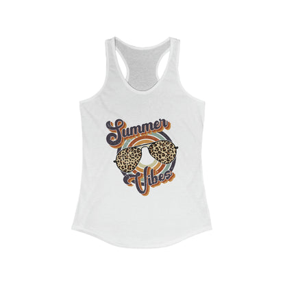 Summer Vibes Pool side Women's Ideal Racerback Tank