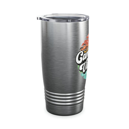 Camping Vibes Retro Ringneck Tumbler, 20oz