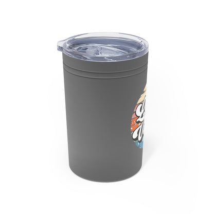 Lake Vibes Retro Vacuum Insulated Tumbler, 11oz