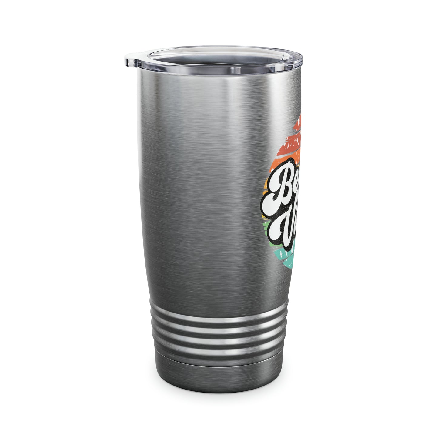 Beach Vibes Retro Ringneck Tumbler, 20oz 3 Colors Available