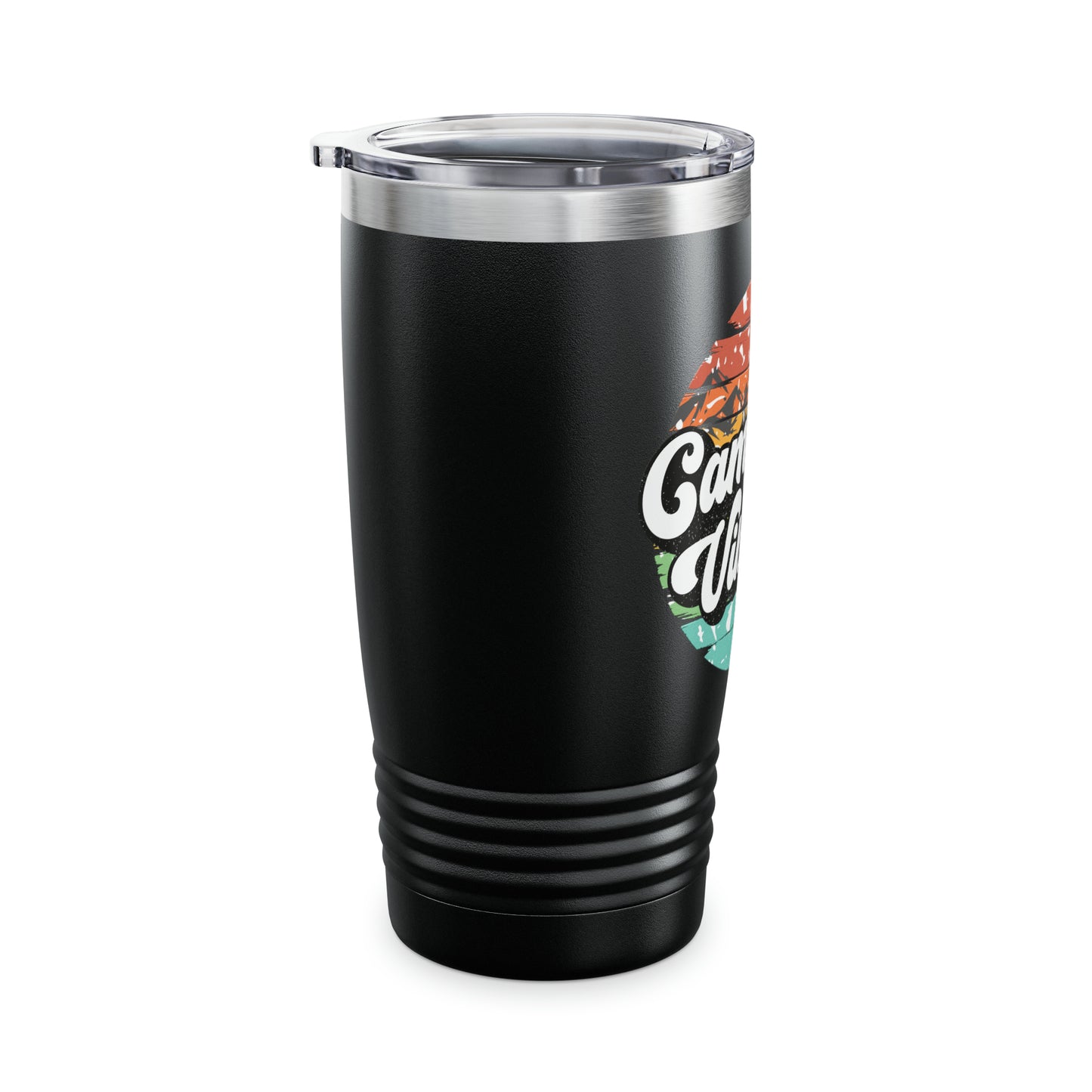 Camping Vibes Retro Ringneck Tumbler, 20oz