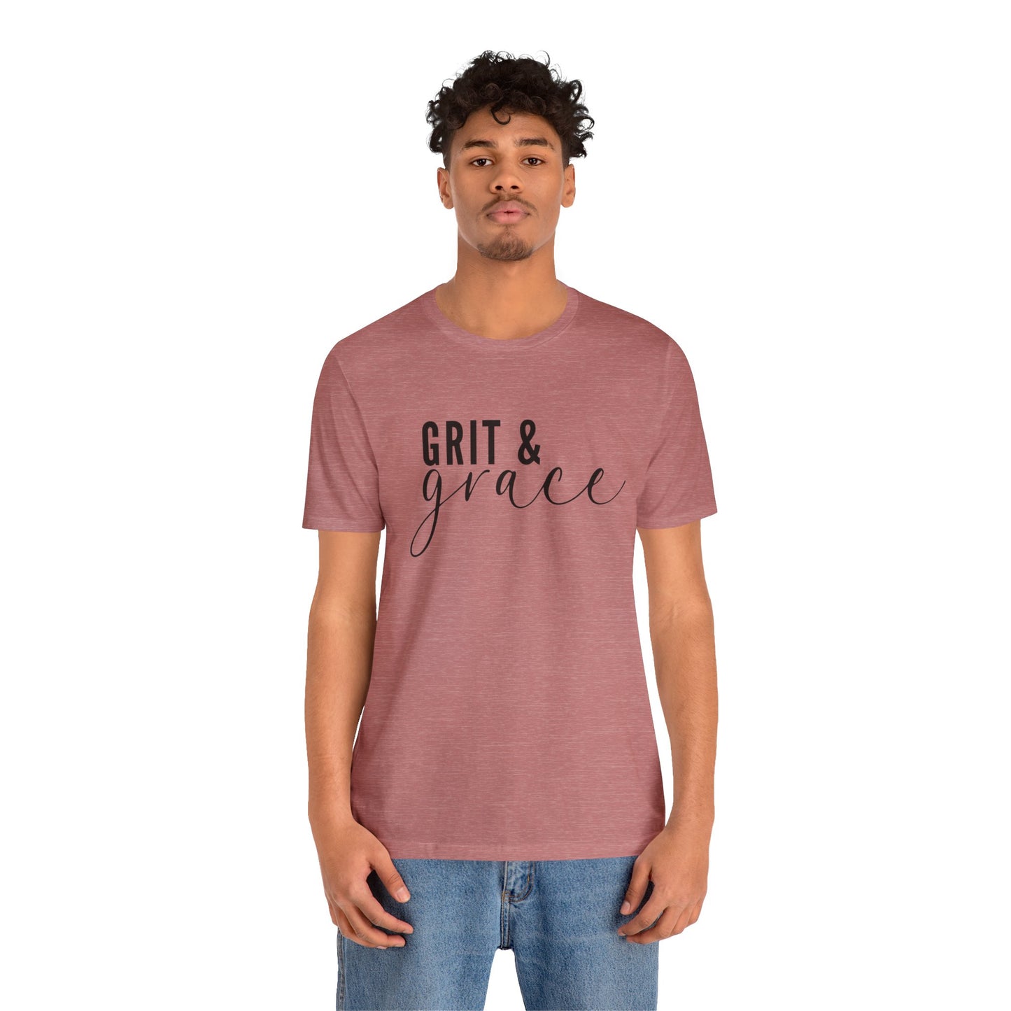 Grit and Grace Unisex Jersey Short Sleeve Tee