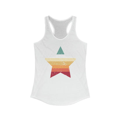 Pool side Star Tank Women's Ideal Racerback Tank