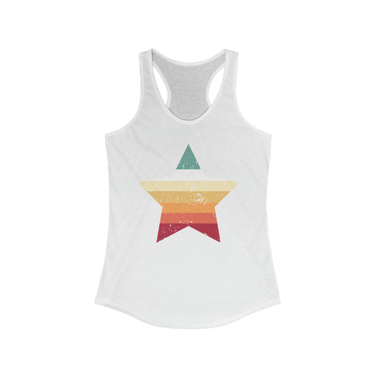 Pool side Star Tank Women's Ideal Racerback Tank