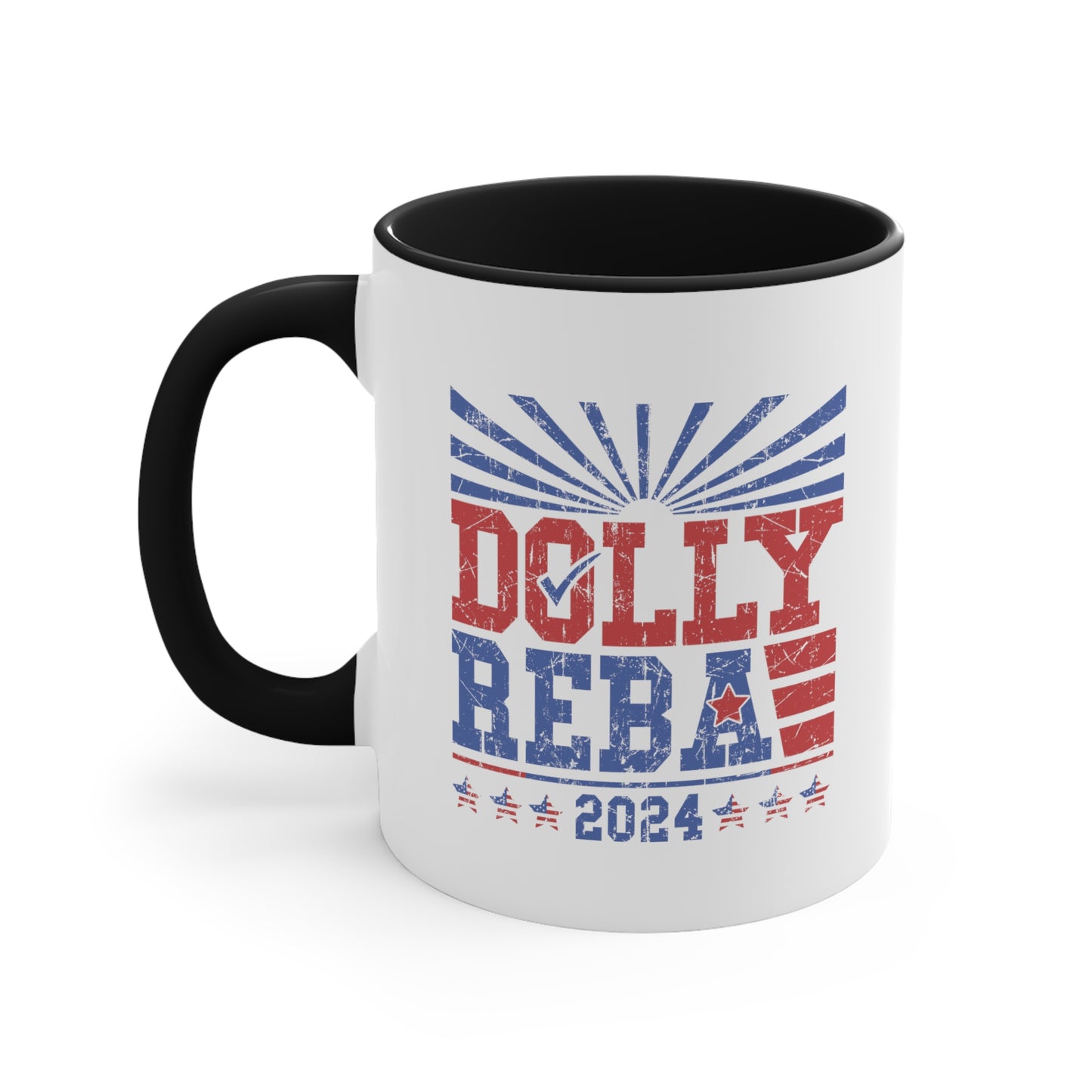 Dolly and Reba 2024! Accent Coffee Mug, 11oz