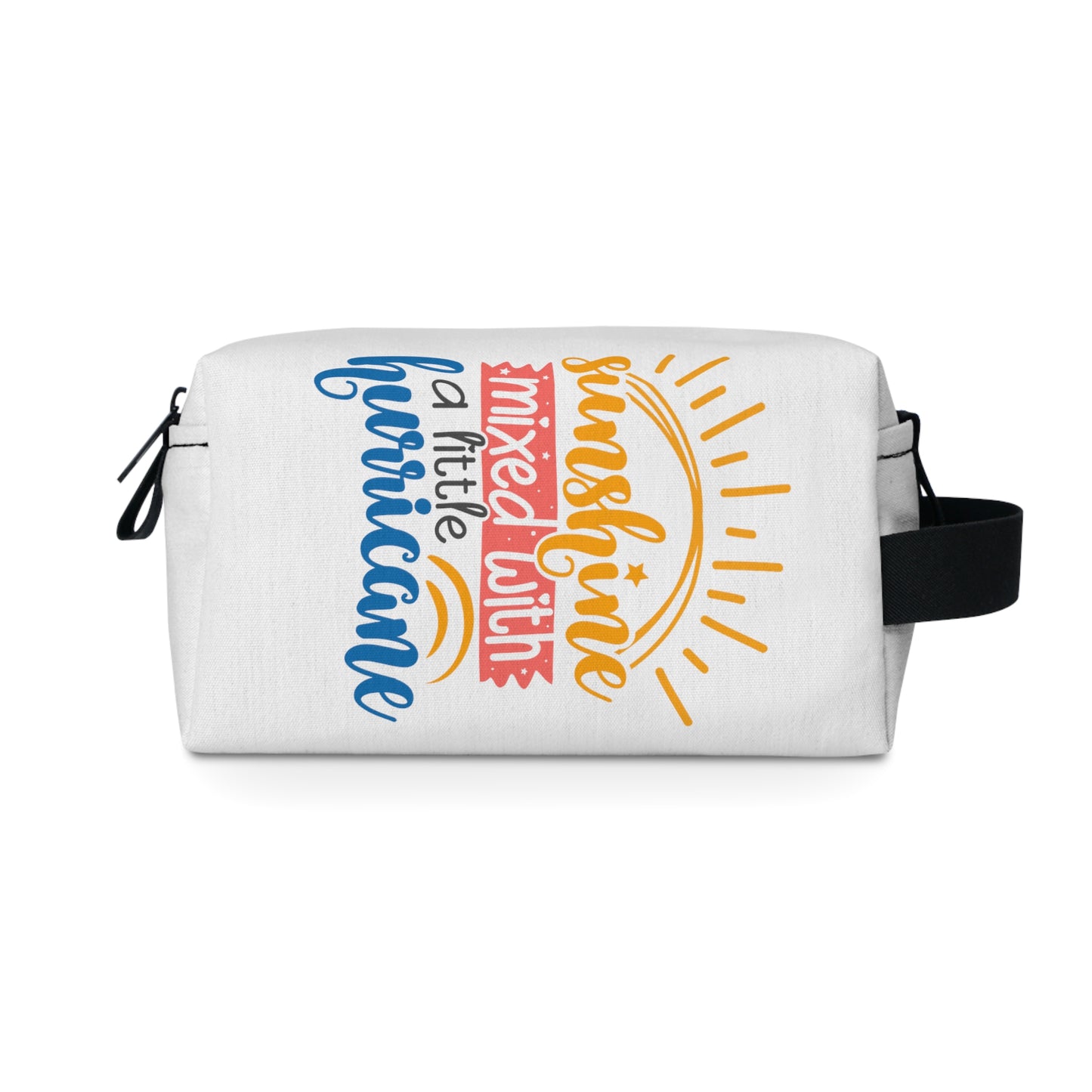 Sunshine Mixed with Hurricane Toiletry Bag