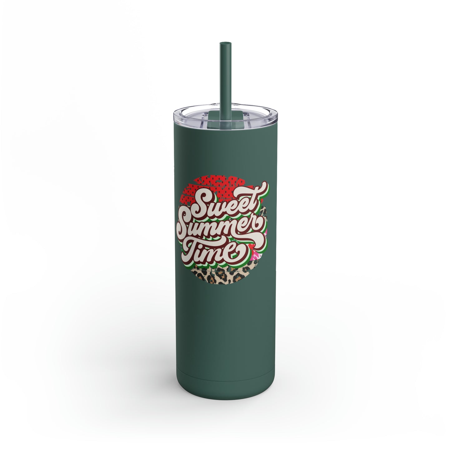 Sweet Summertime Skinny Matte Tumbler, 20oz