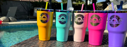 Engraved Color shifting CMP. 30 ounce Tumbler with logo and name