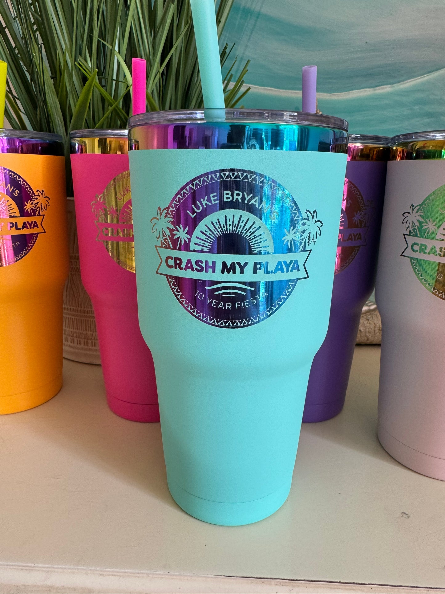 Engraved Color shifting CMP. 30 ounce Tumbler with logo and name